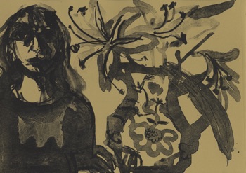 Shani Rhys James
'Lilied Tongue'
Lithograph
315mm x 445mm Shani Rhys James
'Lilied Tongue'
Lithograph
315mm x 445mm